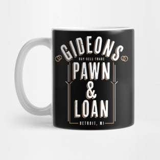 Gideons Pawn and Loan Mug